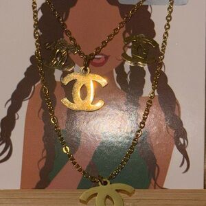 Chic Gold Stainless Steel Pendant Necklace WILL NOT TARNISH